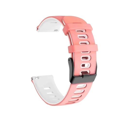 TVKSIPAR 20 Mm 22 Mm Sportarmband Passend For Garmin Fit For Venu 3 Band Uhrenarmband Ersatz Silikonarmband Passend For Forerunner 165 265 255 Music For Vivoactive 4(Silver Yellow,20mm) von TVKSIPAR