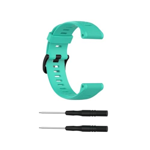 TVKSIPAR Sport-Silikonarmband Passend For Garmin For Forerunner 945/935 Armband Uhrenarmband Ersatzarmband + Schraubendreher(Mint Green) von TVKSIPAR