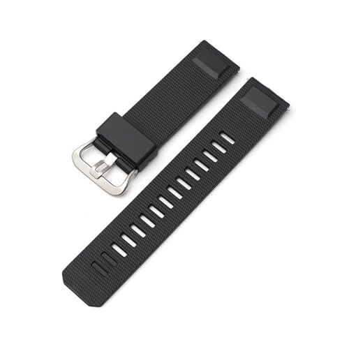 TVKSIPAR TPU-Silikon-Uhrenarmband passend for Casio passend for PROTREK PRW-6900 PRW-6800/3400 Herren, wasserdicht, Sport, Schnellverschluss, Uhrenzubehör, 23 mm(Black) von TVKSIPAR