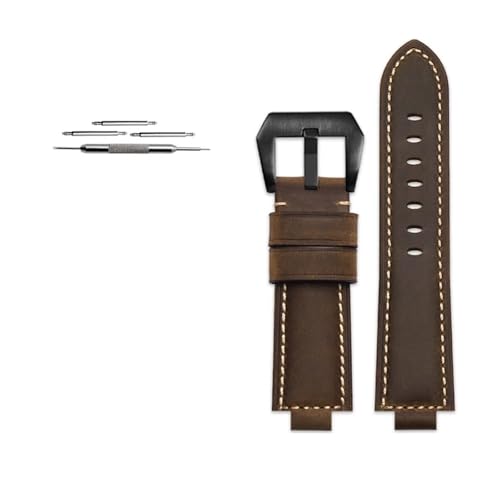 TVKSIPAR Uhrenarmband Passend For Casio Passend For G-SHOCK GM-2100 GA2100 GA-2100 GM110 GA-110/120 GD-110 Armband Armband 24 X 16 Mm(Dark brown-black) von TVKSIPAR