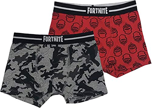 TVM Europe GmbH Boxershorts Jungen Unterhose Unterwäsche (Farbmix 6, Größe 140) von Fortnite