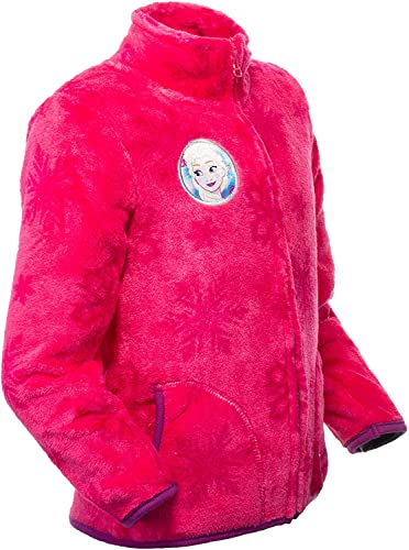 TVM Europe Fleecejacken Kinder Rosa Frozen Emma Disney Mädchen warm (98/104) von TVM Europe