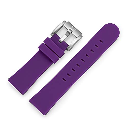 TW Steel Marc Coblen Armband Uhrenband Uhrenarmband Silikon 22 MM Violett SB_V_S von TW Steel