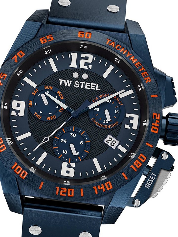 TW Steel Quarzuhr TW-Steel TW1020 Fia World Rally Chronograph Limited 46mm 10ATM von TW Steel