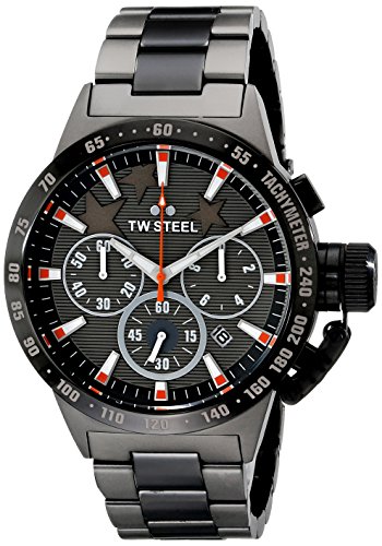 TW Steel unisex-Armbanduhr Chronograph Quarz Edelstahl beschichtet TW313 von TW Steel