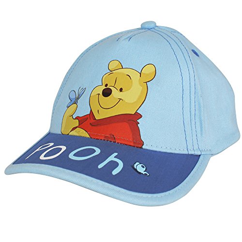 TW24 Cap für Kinder mit Motiv- und Größenauswahl - Kinder Cappie - Kinder Baseball Cap - Mädchen Jungen Hut - Baseball Kappe - verstellbare Baseballmütze (48, Winnie Puuh Schmetterling) von TW24