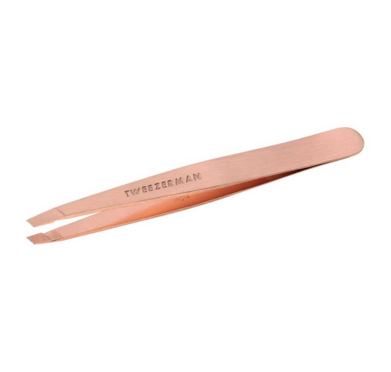 TWEEZERMAN Pinzette Pinzette Schräg Rosé Gold, 1 St von TWEEZERMAN