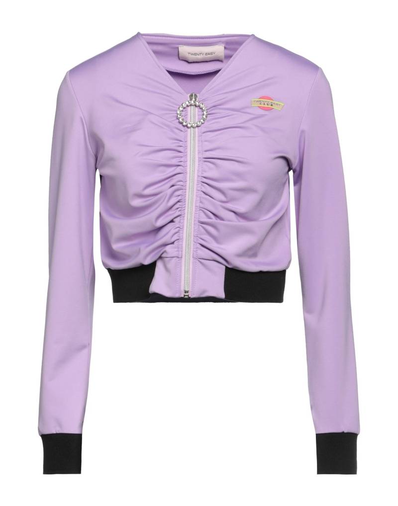 TWENTY EASY by KAOS Sweatshirt Damen Lila von TWENTY EASY by KAOS