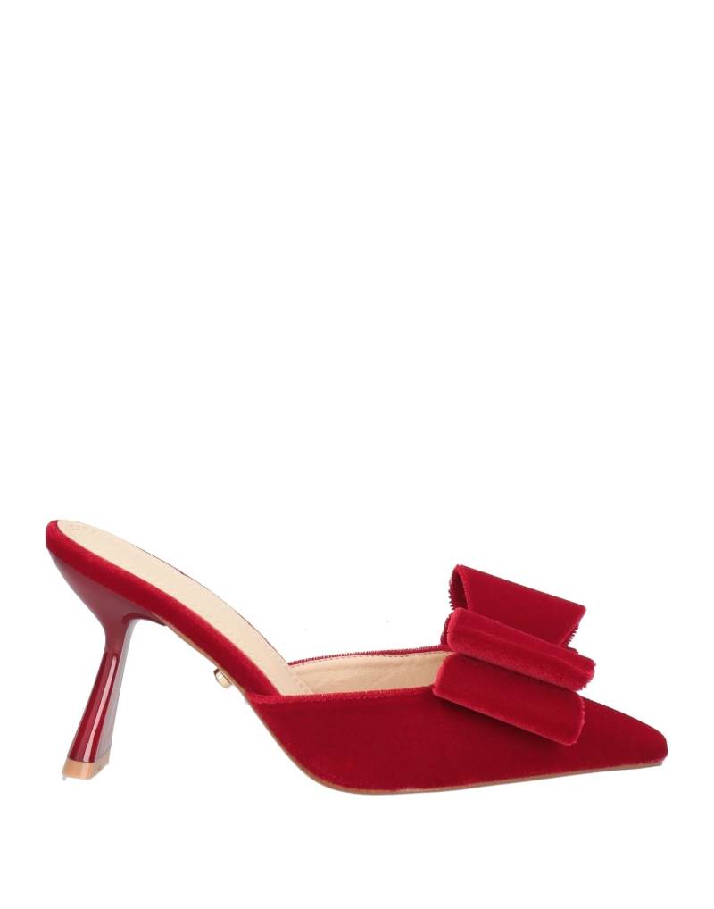 TWENTY FOUR HAITCH Mules & Clogs Damen Rot von TWENTY FOUR HAITCH