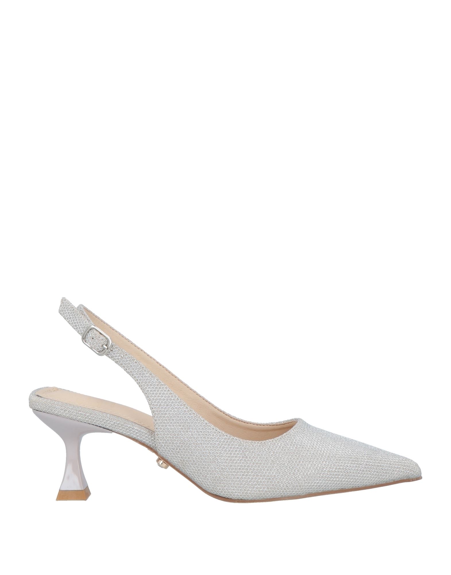 TWENTY FOUR HAITCH Pumps Damen Silber von TWENTY FOUR HAITCH