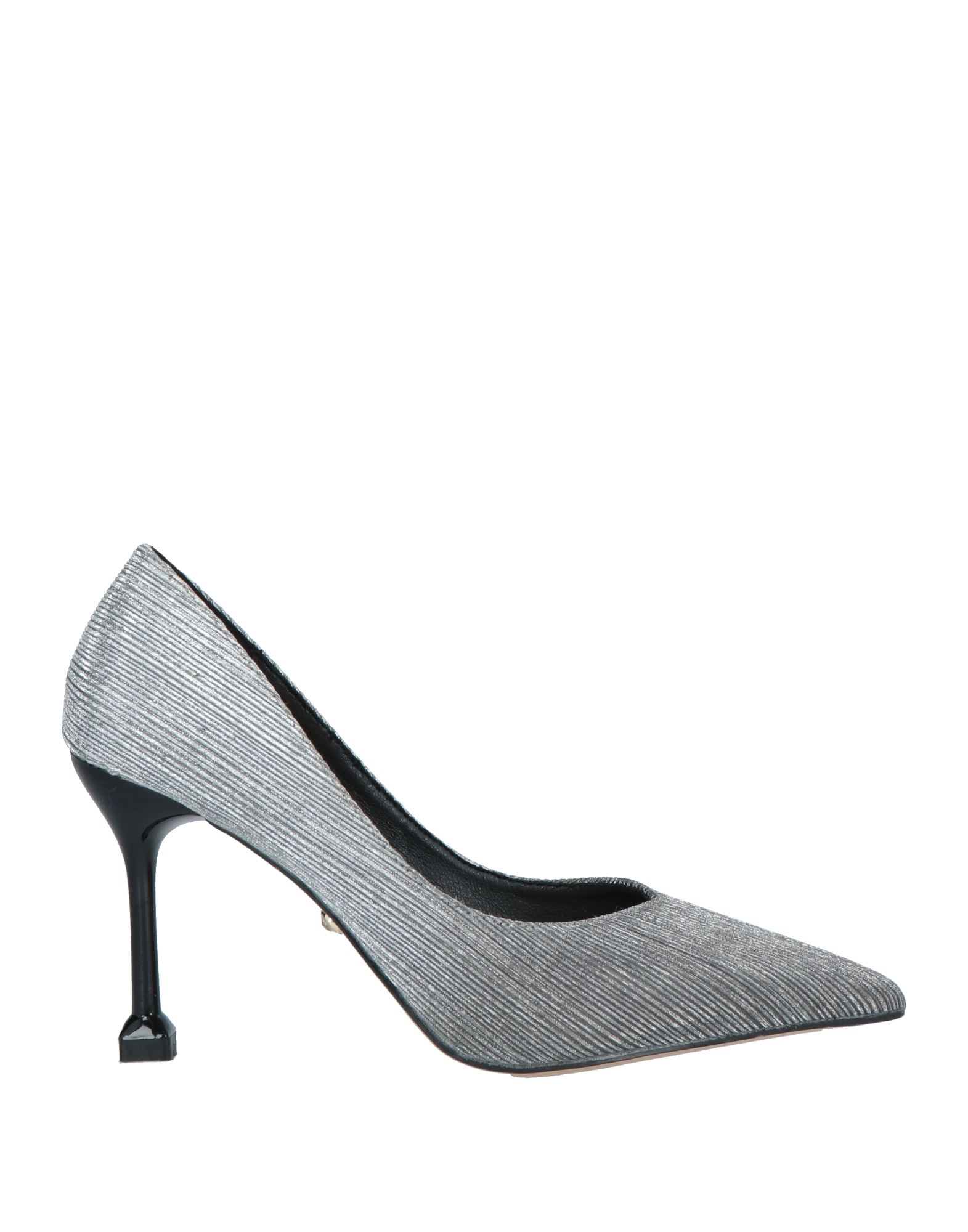 TWENTY FOUR HAITCH Pumps Damen Silber von TWENTY FOUR HAITCH