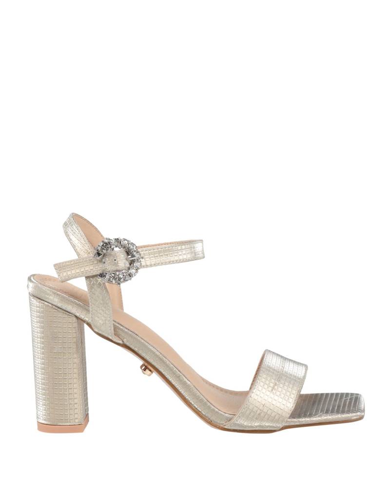 TWENTY FOUR HAITCH Sandale Damen Platin von TWENTY FOUR HAITCH