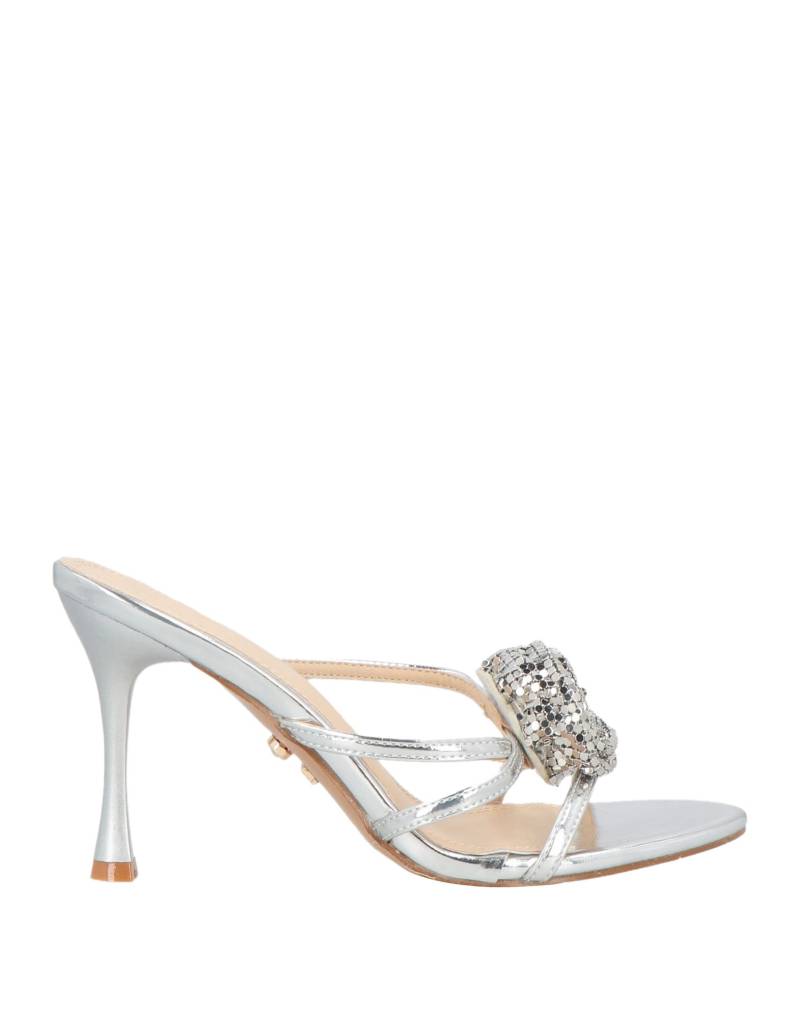 TWENTY FOUR HAITCH Sandale Damen Silber von TWENTY FOUR HAITCH