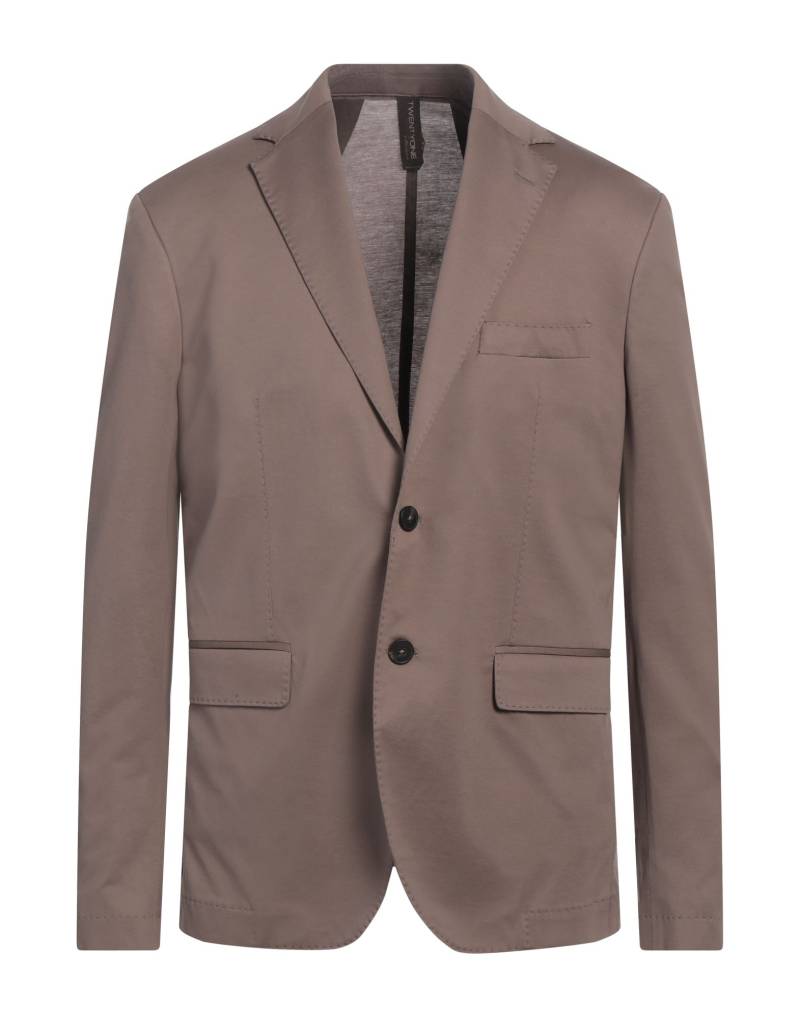 TWENTY-ONE by ANTONIO CARNEVALE Blazer Herren Grau von TWENTY-ONE by ANTONIO CARNEVALE