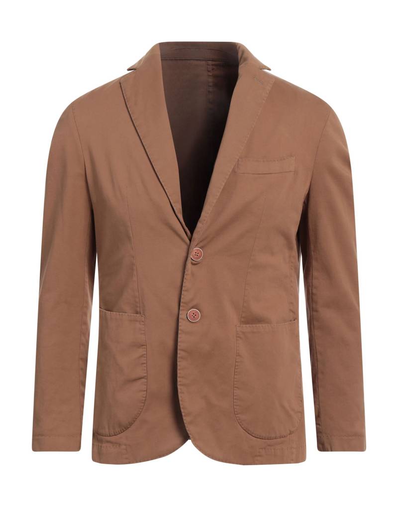 TWENTY-ONE by ANTONIO CARNEVALE Blazer Herren Kamel von TWENTY-ONE by ANTONIO CARNEVALE