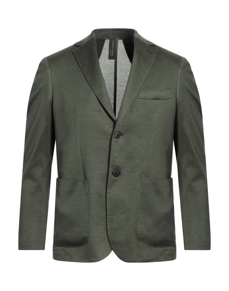 TWENTY-ONE by ANTONIO CARNEVALE Blazer Herren Militärgrün von TWENTY-ONE by ANTONIO CARNEVALE