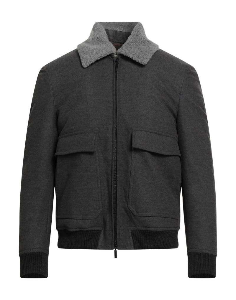 TWENTY-ONE by ANTONIO CARNEVALE Jacke & Anorak Herren Grau von TWENTY-ONE by ANTONIO CARNEVALE