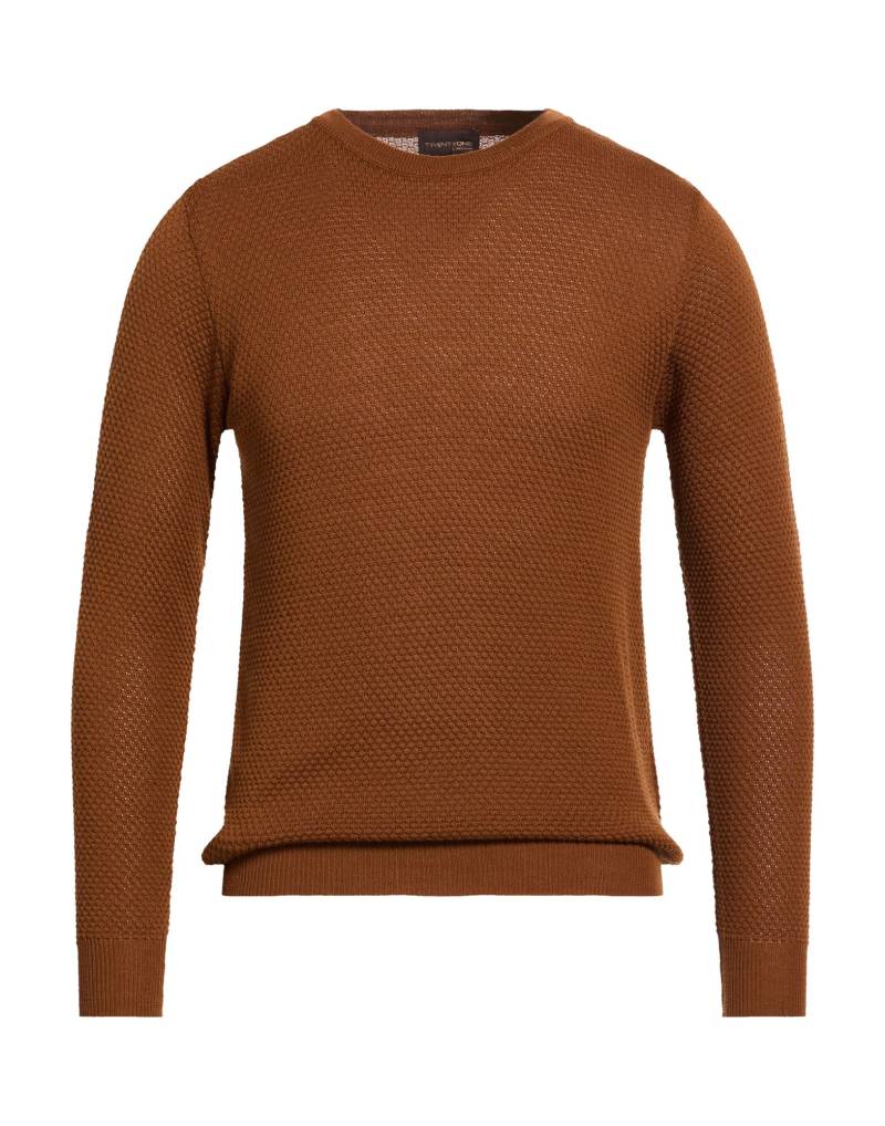 TWENTY-ONE by ANTONIO CARNEVALE Pullover Herren Braun von TWENTY-ONE by ANTONIO CARNEVALE