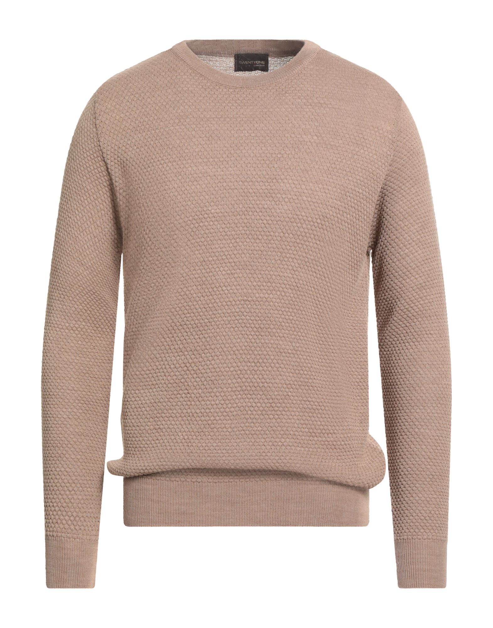 TWENTY-ONE by ANTONIO CARNEVALE Pullover Herren Kamel TWENTY-ONE by ANTONIO CARNEVALE Pullover Herren Kamel von TWENTY-ONE by ANTONIO CARNEVALE
