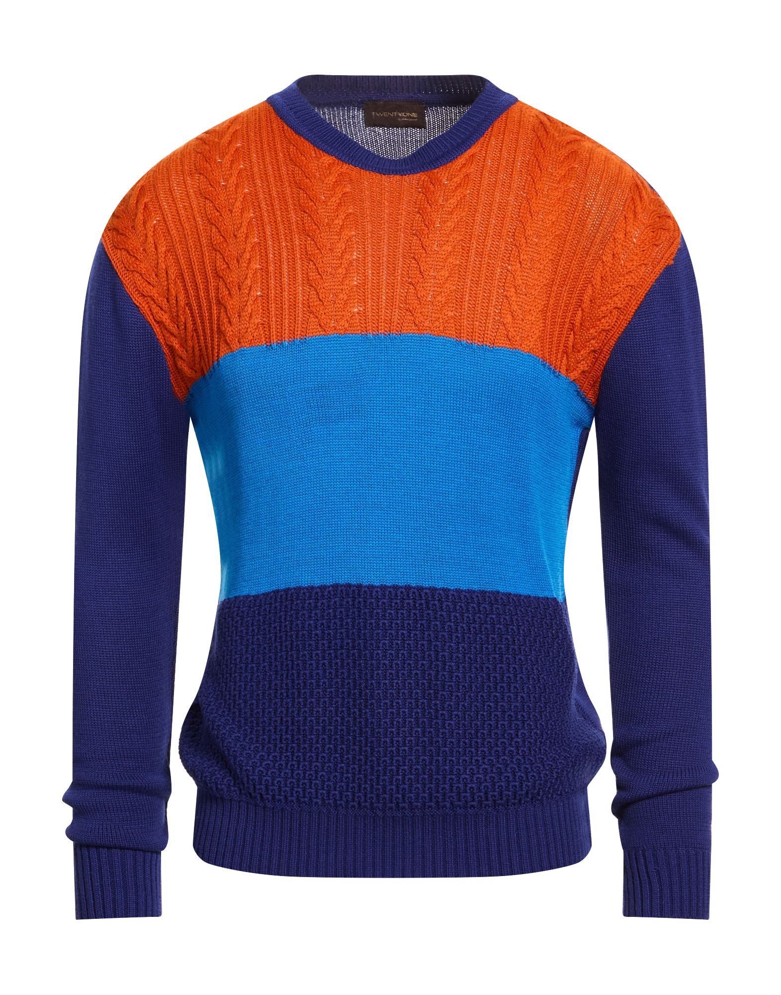 TWENTY-ONE by ANTONIO CARNEVALE Pullover Herren Orange von TWENTY-ONE by ANTONIO CARNEVALE