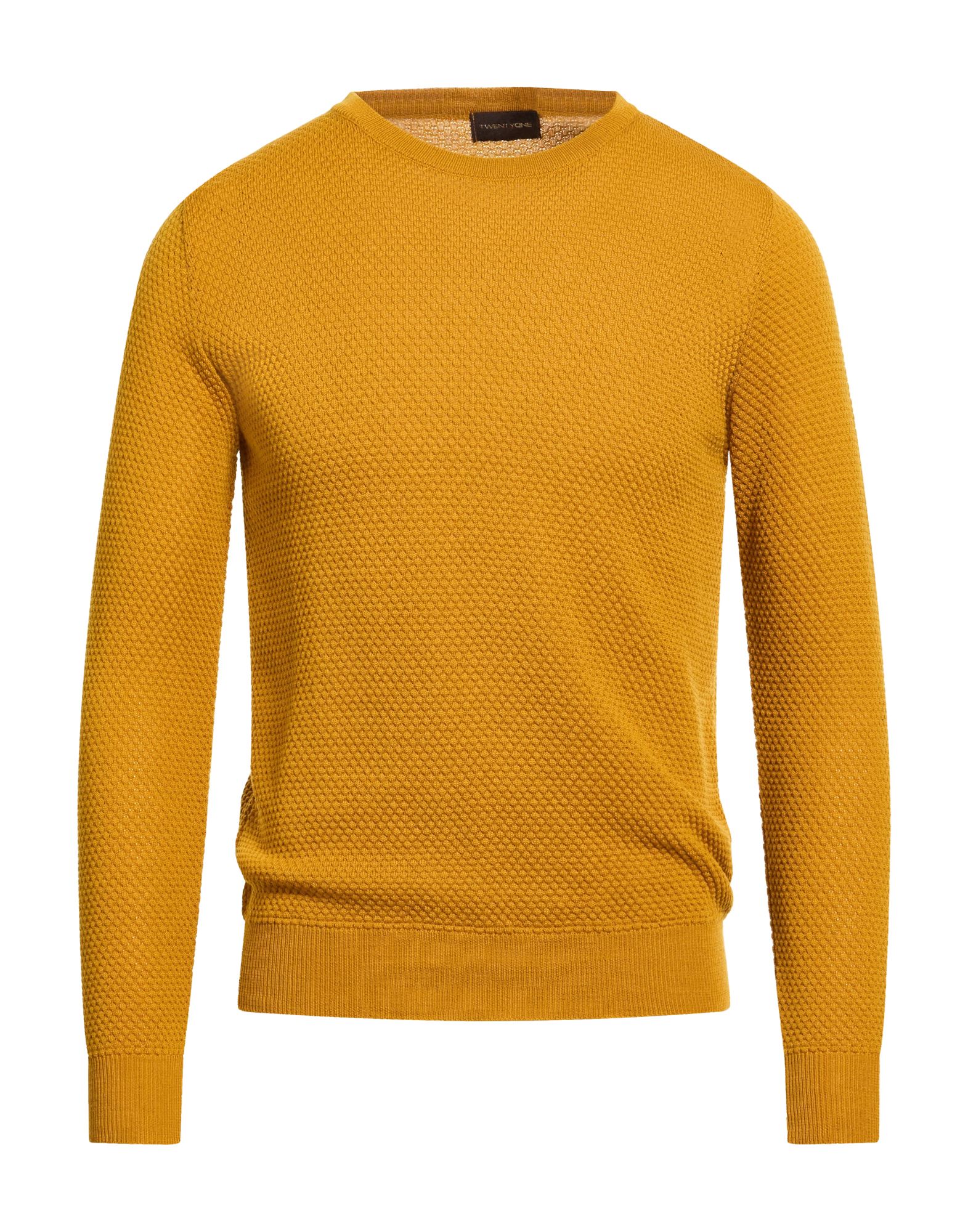 TWENTY-ONE by ANTONIO CARNEVALE Pullover Herren Senf von TWENTY-ONE by ANTONIO CARNEVALE