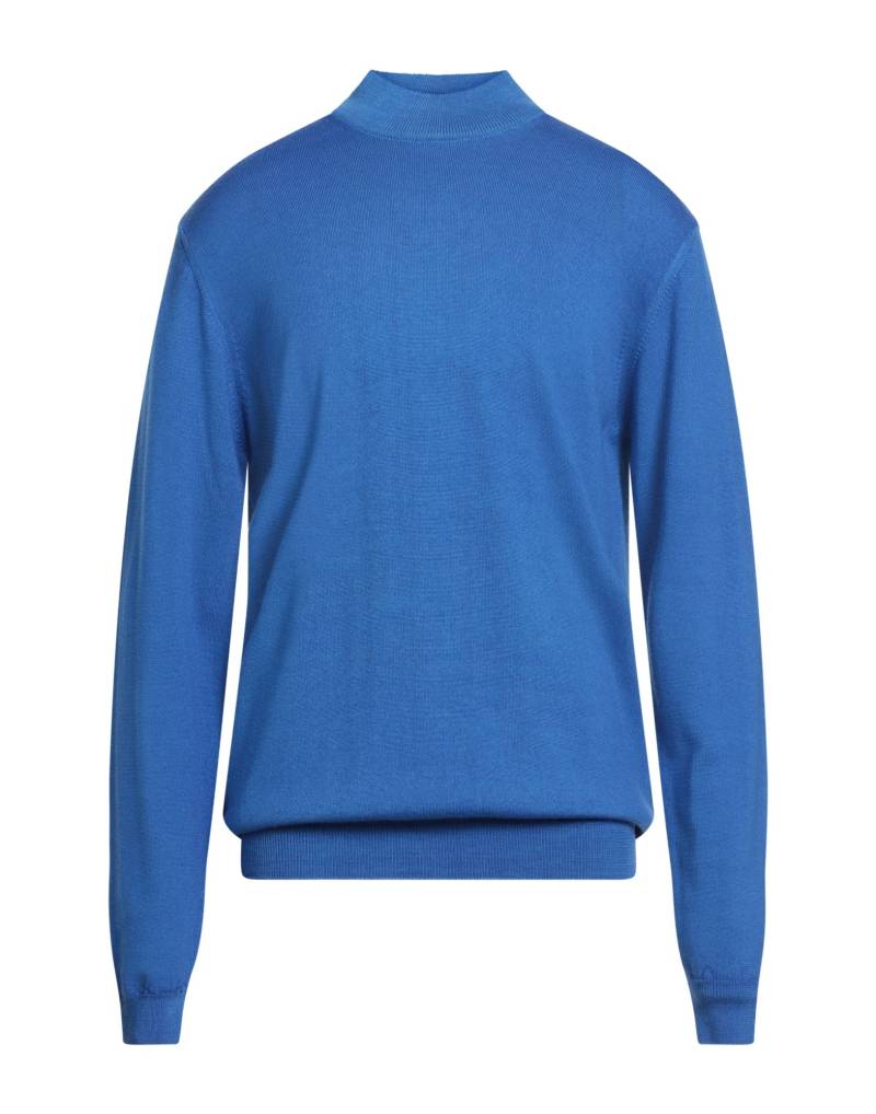 TWENTY-ONE by ANTONIO CARNEVALE Rollkragenpullover Herren Blau von TWENTY-ONE by ANTONIO CARNEVALE