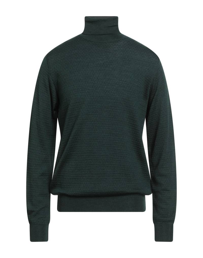 TWENTY-ONE by ANTONIO CARNEVALE Rollkragenpullover Herren Dunkelgrün von TWENTY-ONE by ANTONIO CARNEVALE