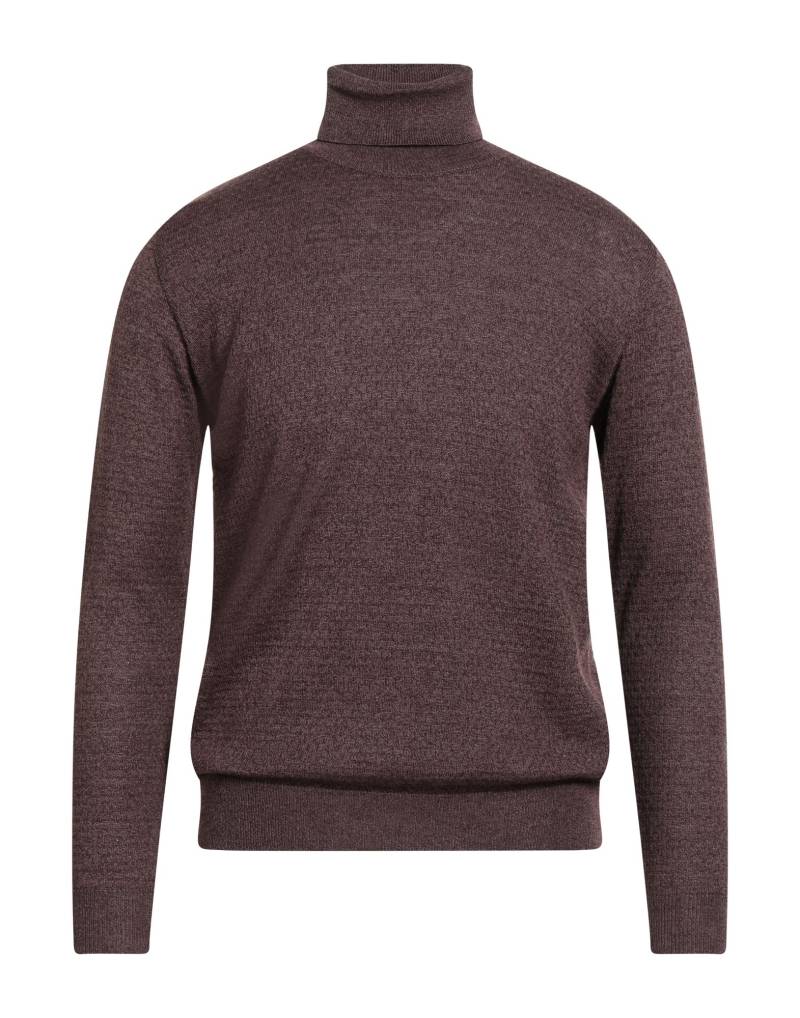 TWENTY-ONE by ANTONIO CARNEVALE Rollkragenpullover Herren Schokobraun von TWENTY-ONE by ANTONIO CARNEVALE