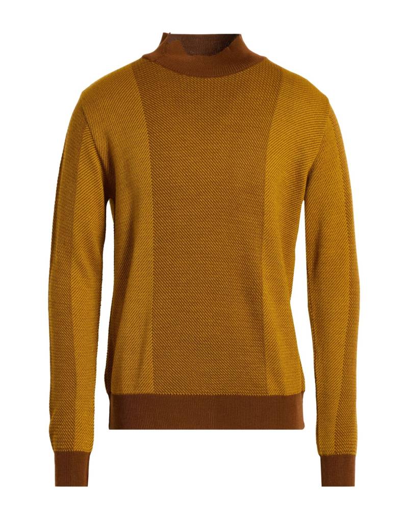 TWENTY-ONE by ANTONIO CARNEVALE Rollkragenpullover Herren Senf von TWENTY-ONE by ANTONIO CARNEVALE