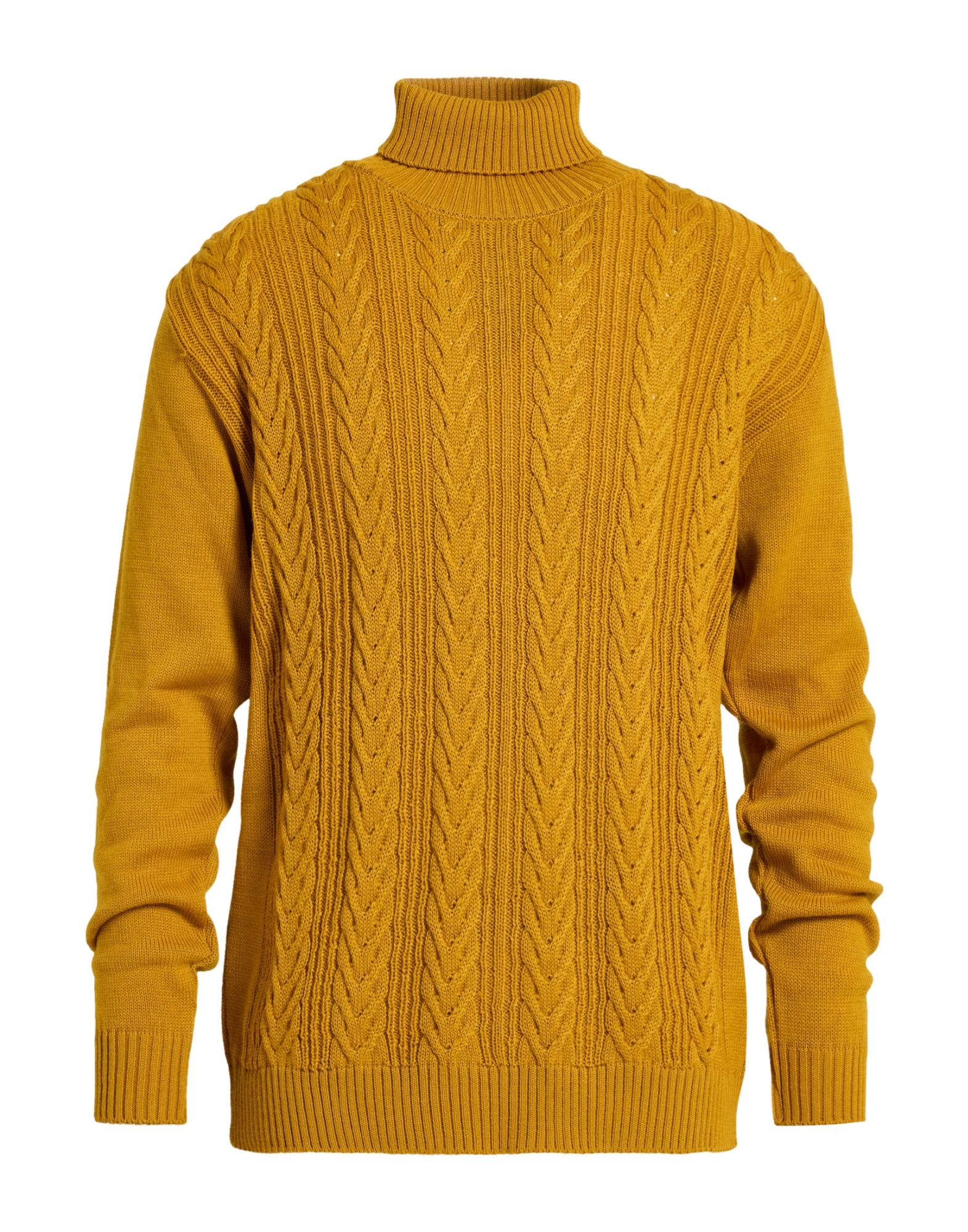 TWENTY-ONE by ANTONIO CARNEVALE Rollkragenpullover Herren Senf von TWENTY-ONE by ANTONIO CARNEVALE