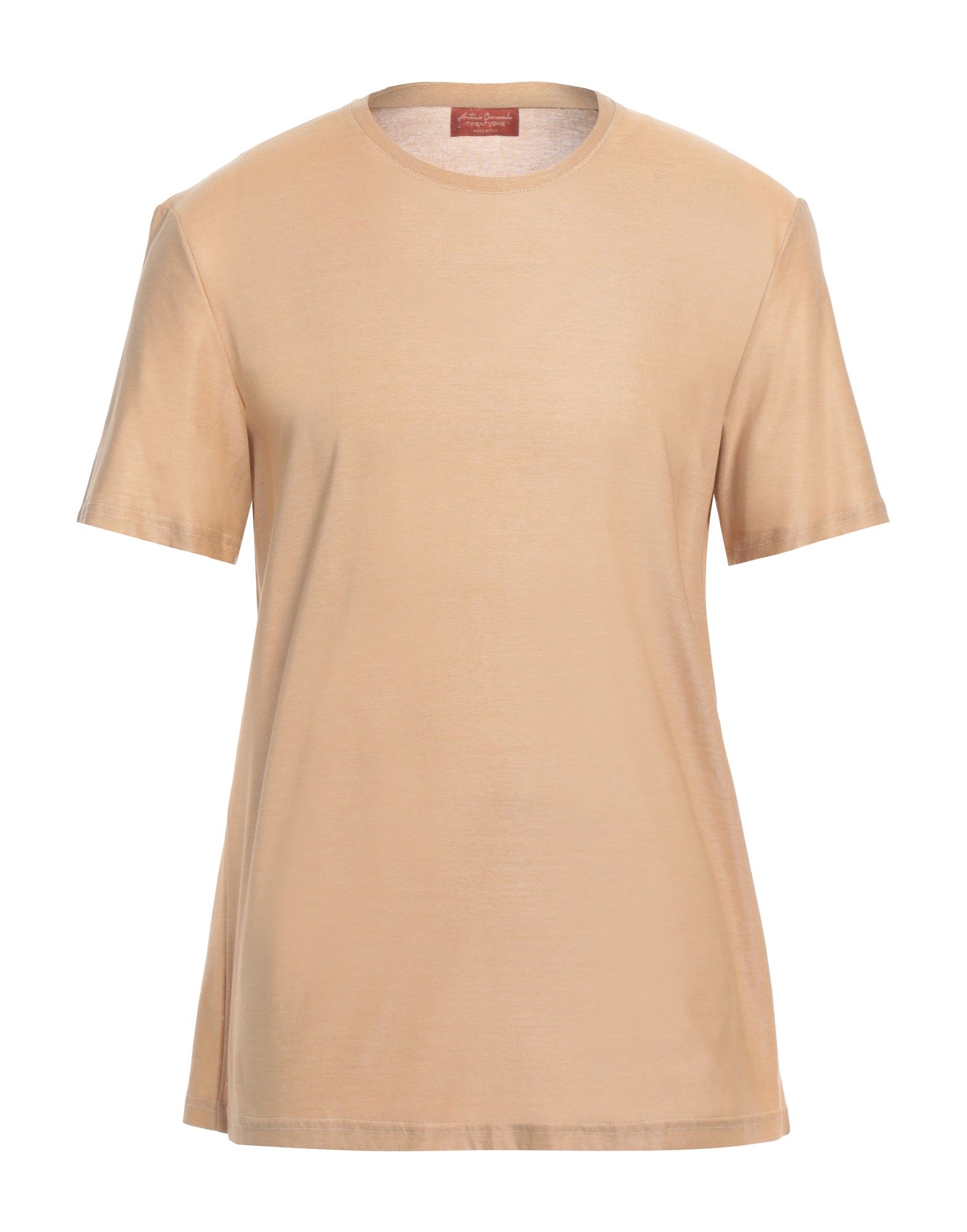 TWENTY-ONE by ANTONIO CARNEVALE T-shirts Herren Sand TWENTY-ONE by ANTONIO CARNEVALE T-shirts Herren Sand von TWENTY-ONE by ANTONIO CARNEVALE