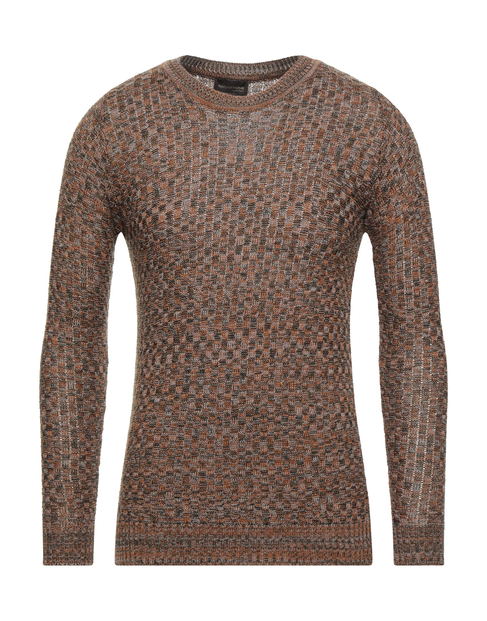 TWENTY-ONE Pullover Herren Rostrot von TWENTY-ONE