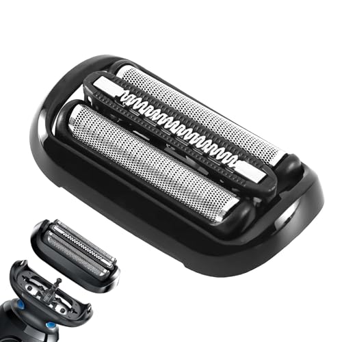 Nass- und Trockenrasierer Herren kompatibel mit B-raun Elektrischer Folienrasierer, 53B Series 5/6 Ersatzkopf, für Scherkopf 5020cs 5018s 5035s 5049cs 5050cs 6020s 6040cs von TWENUX