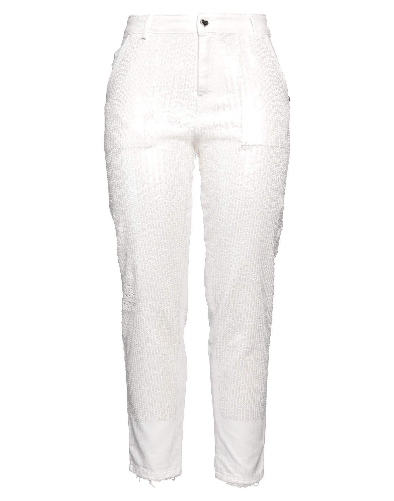 TWINSET Jeanshose Damen Elfenbein von TWINSET