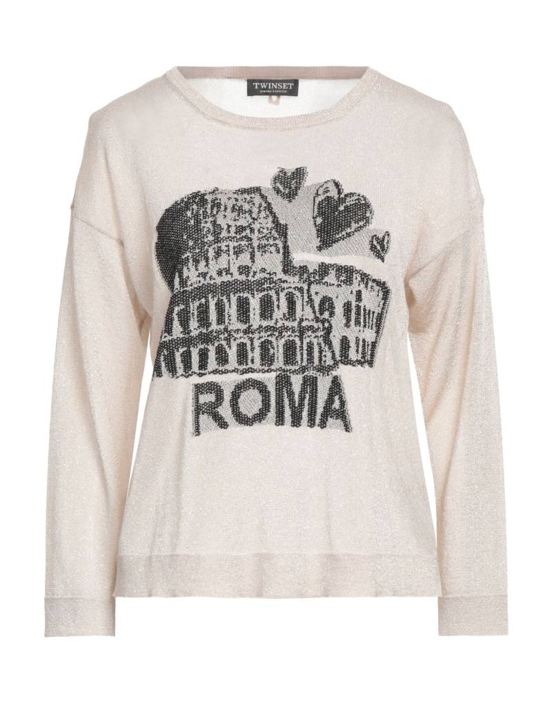 TWINSET Pullover Damen Platin von TWINSET