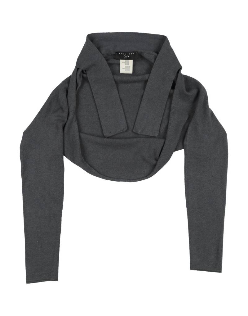 TWINSET Wickelpullover Kinder Braungrau von TWINSET