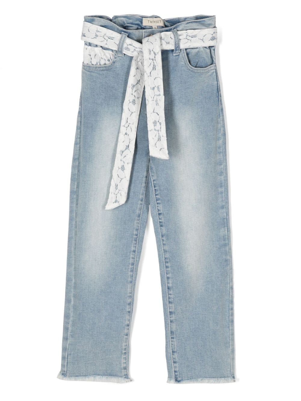 TWINSET Kids Klassische Slim-Fit-Jeans - Blau von TWINSET Kids