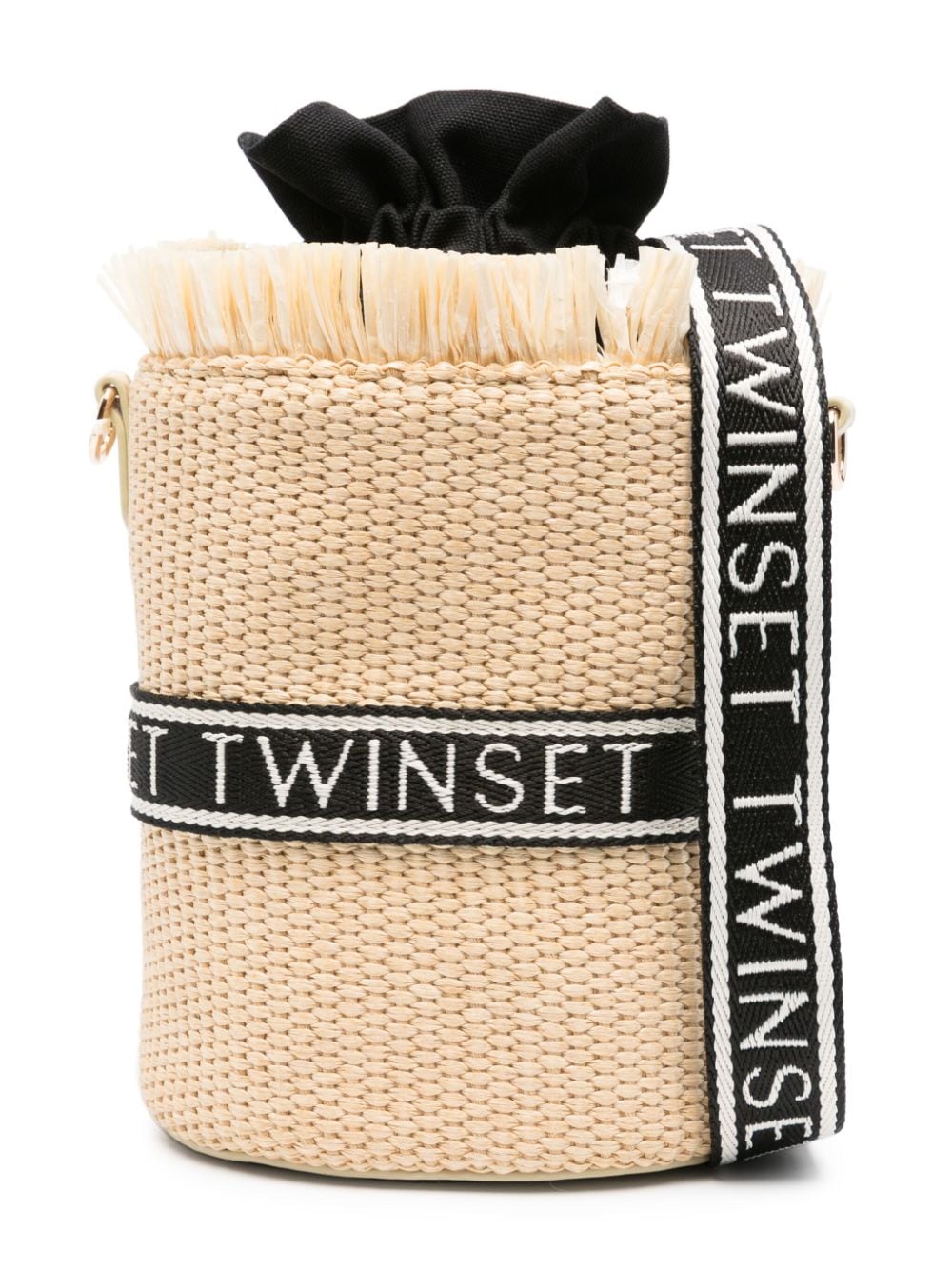 TWINSET Kids Fischerhut mit Logo-Band - Nude von TWINSET Kids