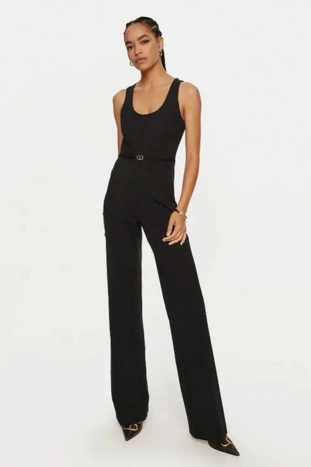 TWINSET Jumpsuit Jumpsuit aus Milano-Strick und einer Viskose-Stretch-Mischung von TWINSET