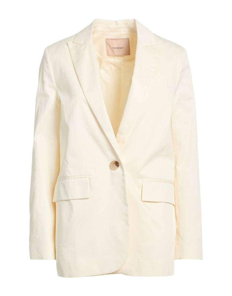 TWINSET Blazer Damen Cremeweiß von TWINSET