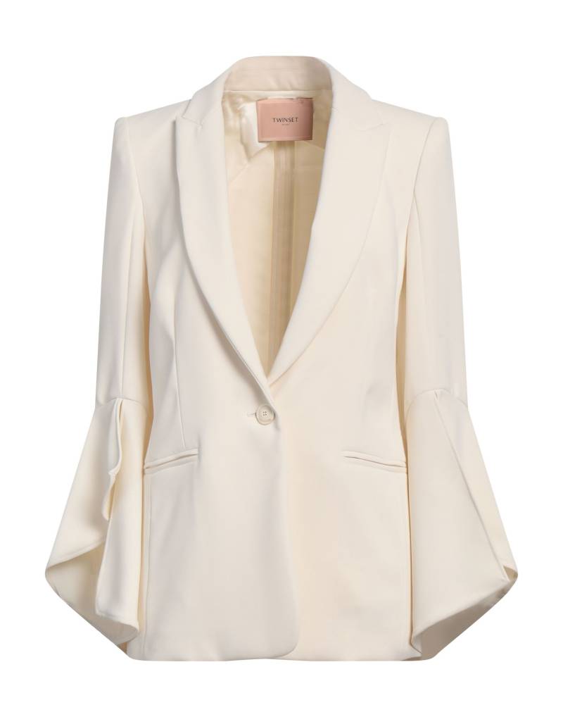TWINSET Blazer Damen Cremeweiß von TWINSET