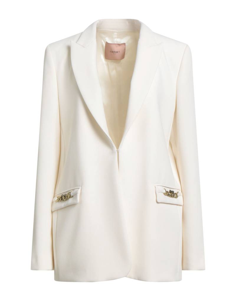TWINSET Blazer Damen Cremeweiß von TWINSET