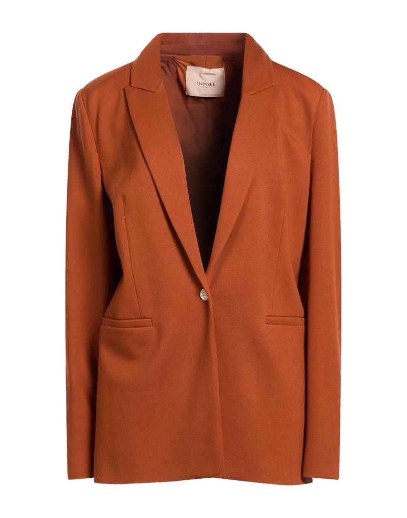 TWINSET Blazer Damen Lederfarben von TWINSET