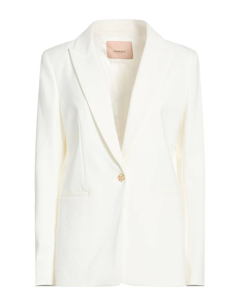 TWINSET Blazer Damen Off white von TWINSET