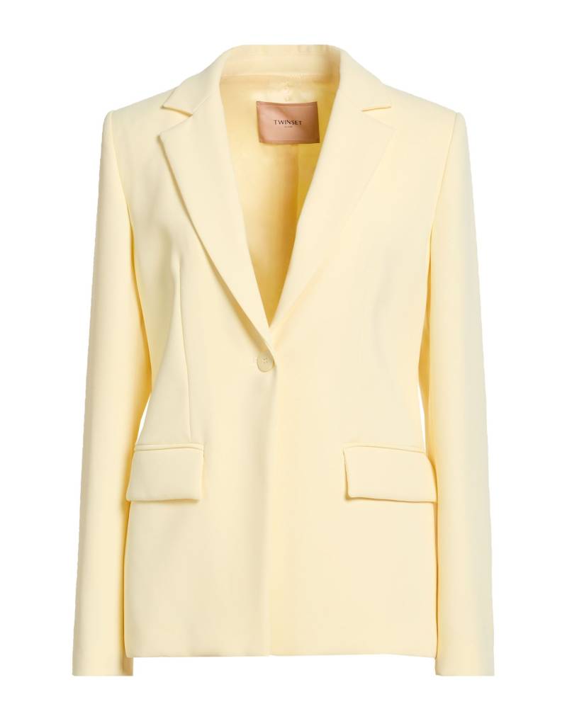 TWINSET Blazer Damen Pastellgelb von TWINSET
