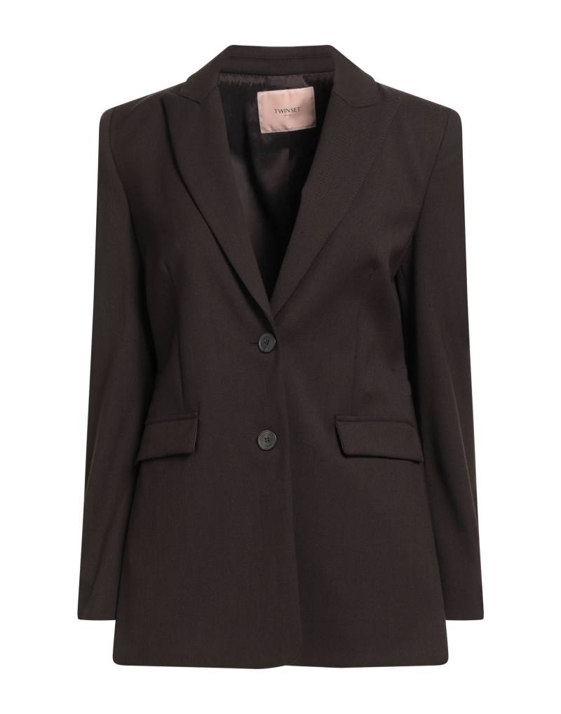 TWINSET Blazer Damen Schokobraun von TWINSET