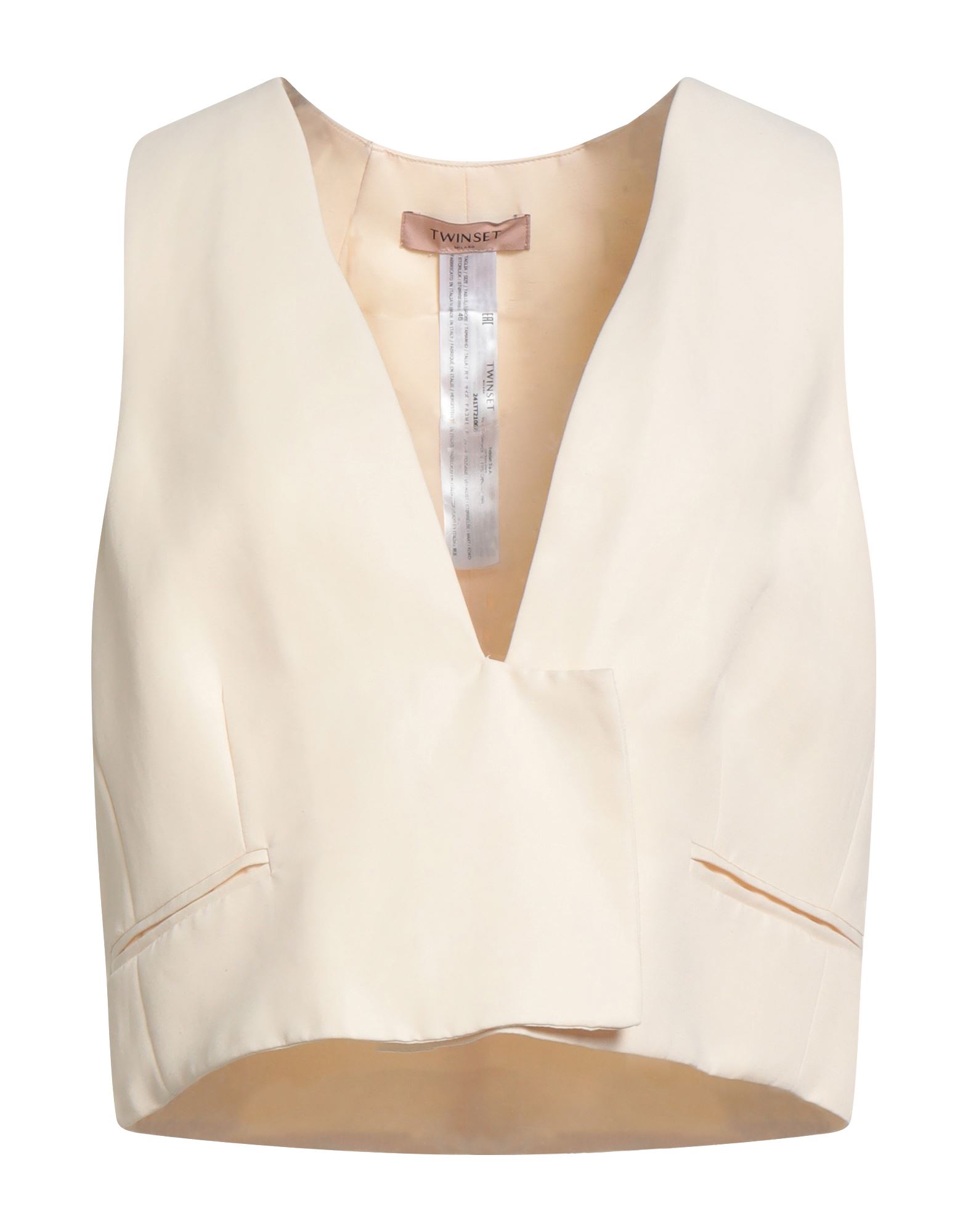 TWINSET Couture-weste Damen Cremeweiß von TWINSET