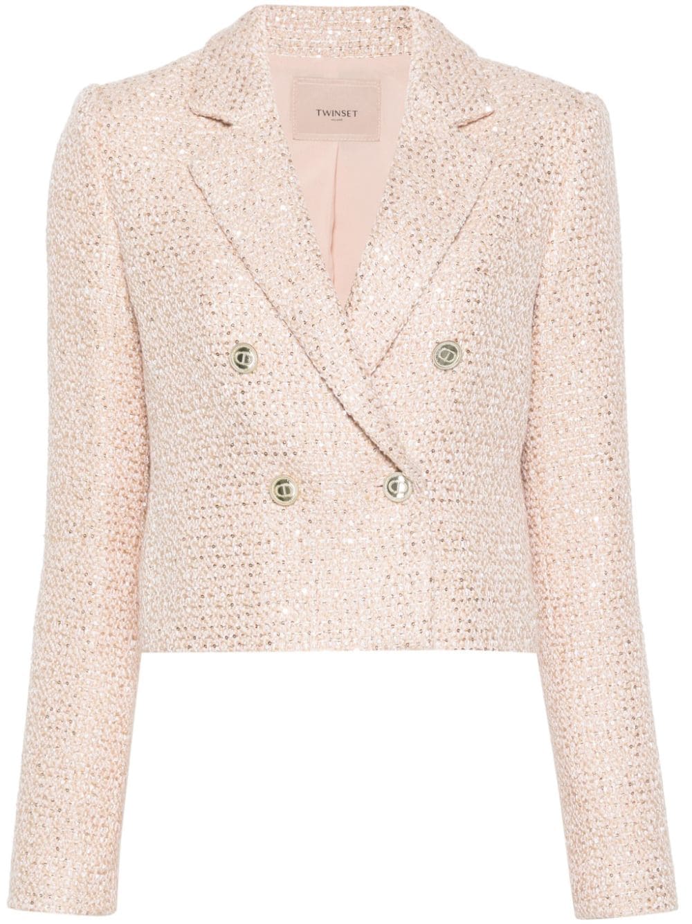 TWINSET Doppelreihiger Blazer - Rosa von TWINSET