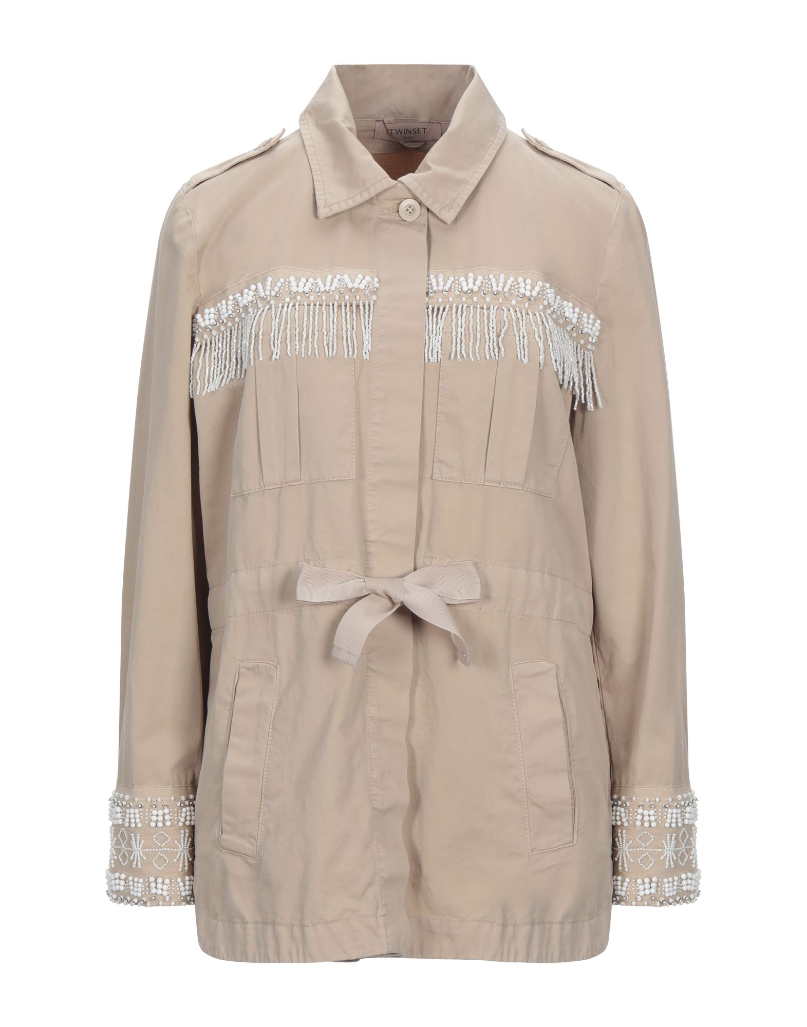TWINSET Jacke & Anorak Damen Beige von TWINSET