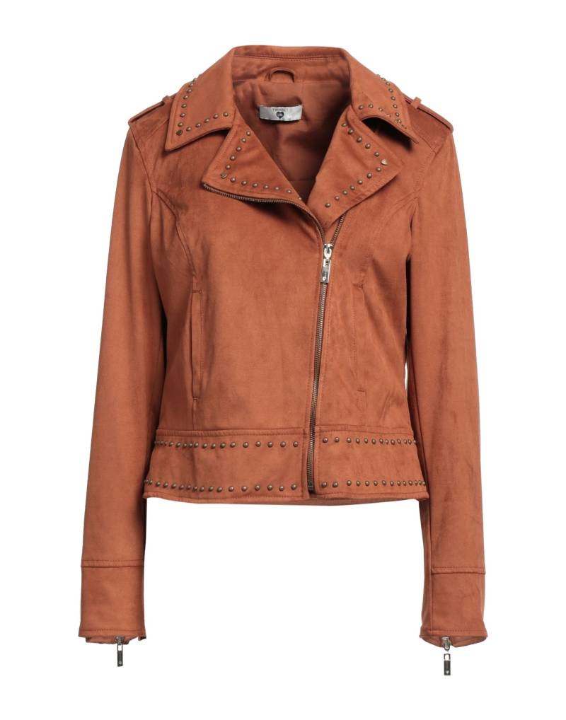 TWINSET Jacke & Anorak Damen Braun von TWINSET